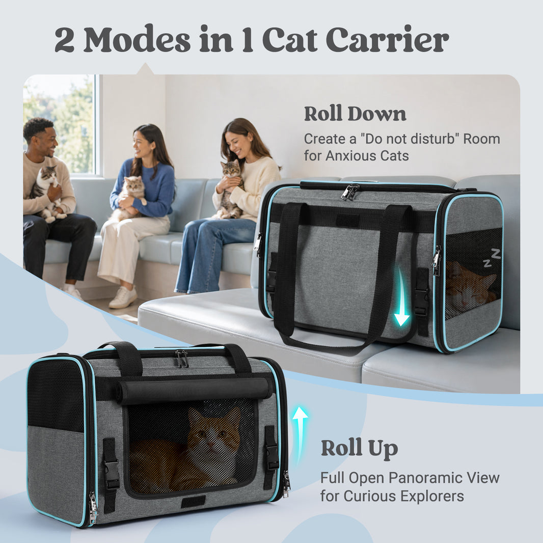 Rabbitgoo Fortress Pet Carrier - Fold Bag