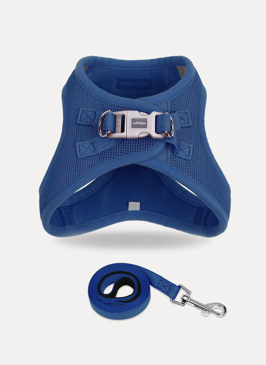 Minifit Small Dog Harness and Leash Set - Navy Blue