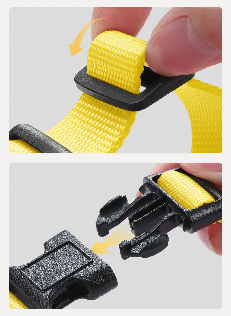 Rabbitgoo Classic Adjustable Cat Harness and Leash Set - Yellow