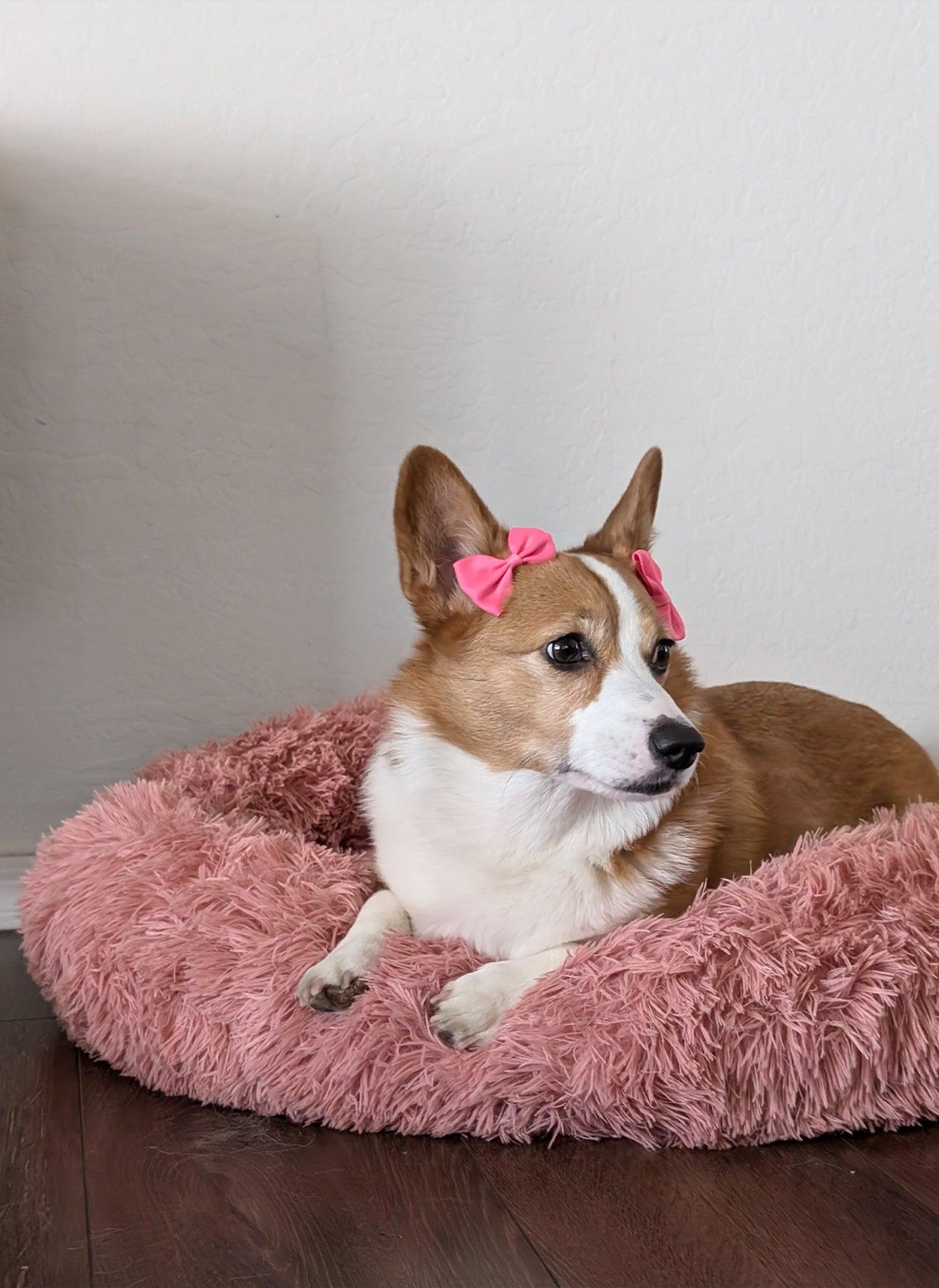 Floof Calming 24'' Pet Bed - Pink