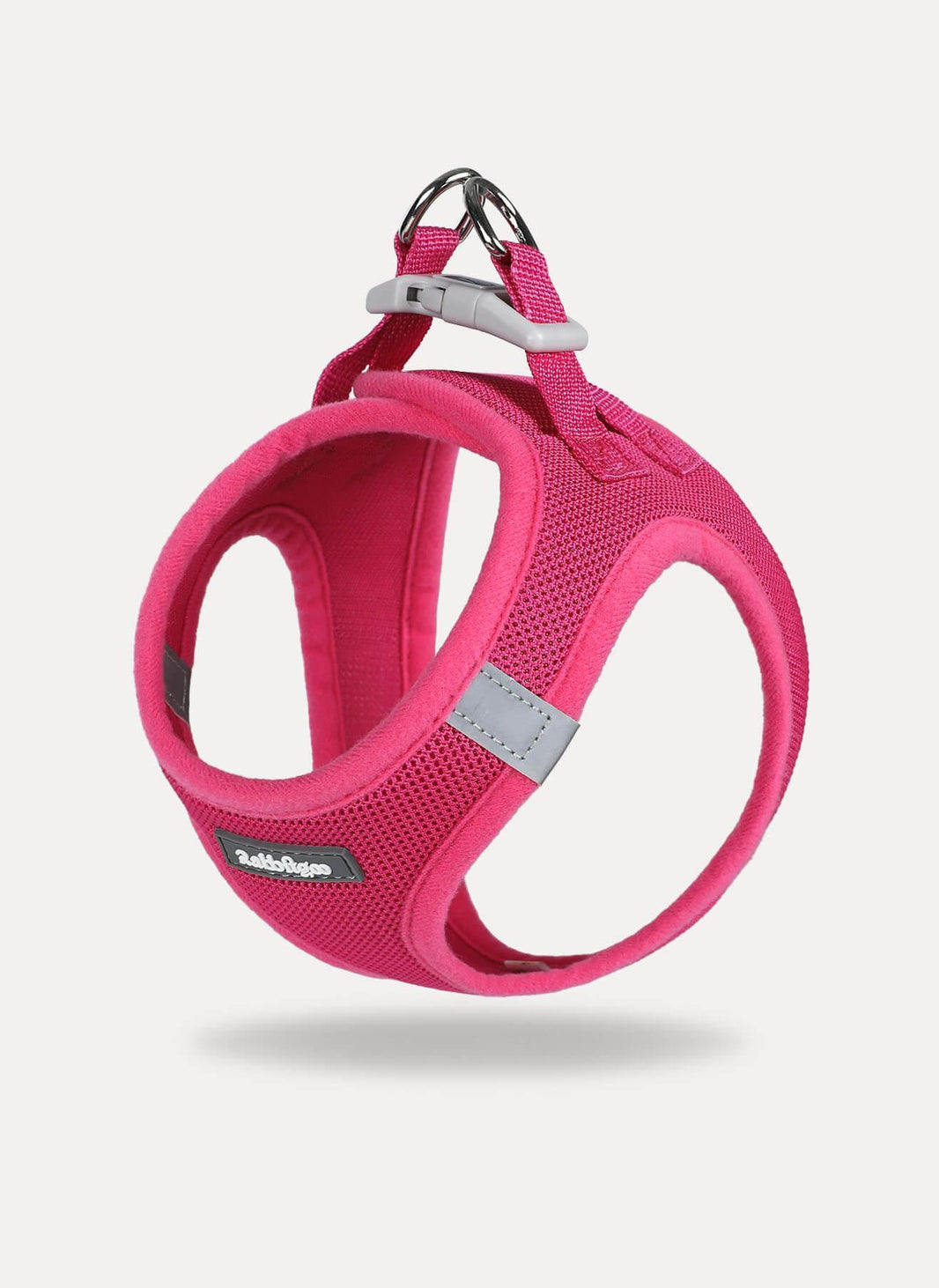 Minifit Small Dog Harness and Leash Set - Rose Red