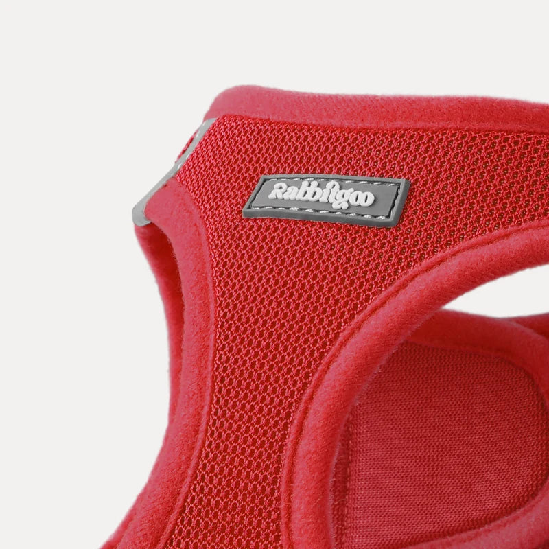 Minifit Small Dog Harness and Leash Set - Red