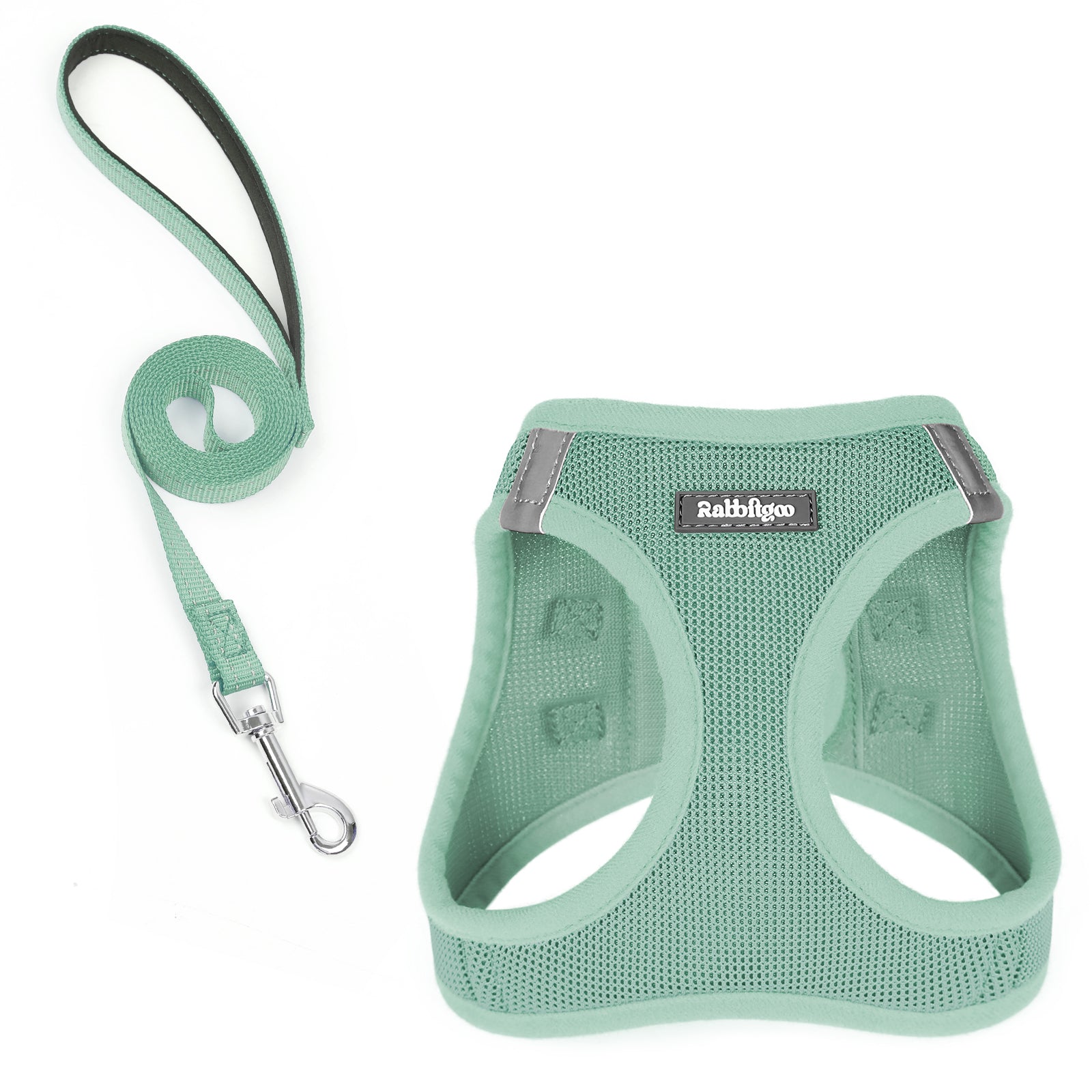 Minifit Small Dog Harness and Leash Set - Mint Green