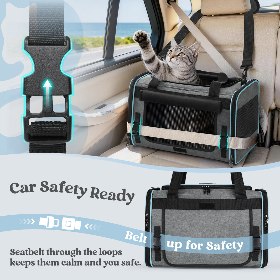 Rabbitgoo Fortress Pet Carrier - Fold Bag