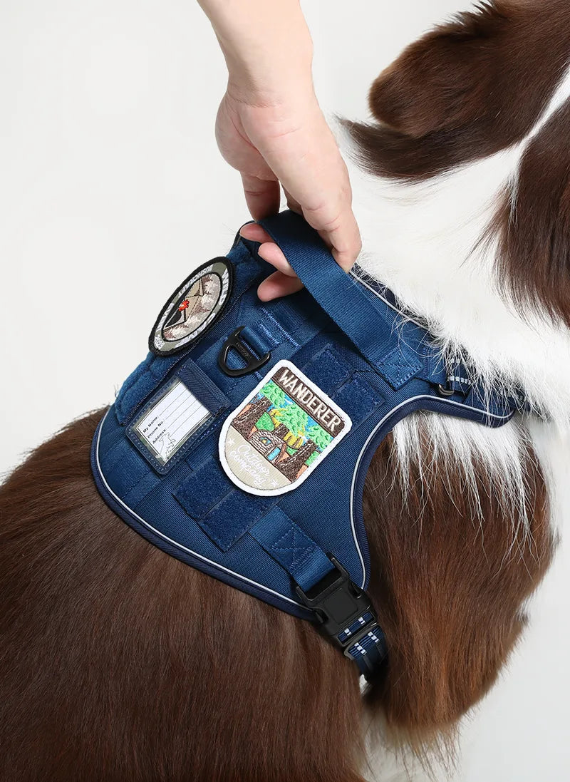 Solid Escape Proof Tactical Dog Vest Harness