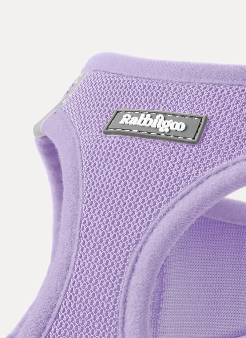 Minifit Small Dog Harness and Leash Set - Light Purple