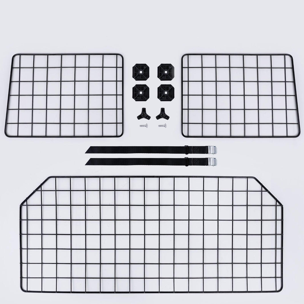 Rabbitgoo Adjustable Dog Car Barrier - Black