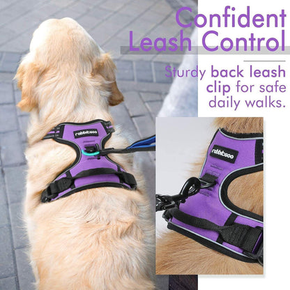 Rabbitgoo No Pull Dog Harness - Purple 