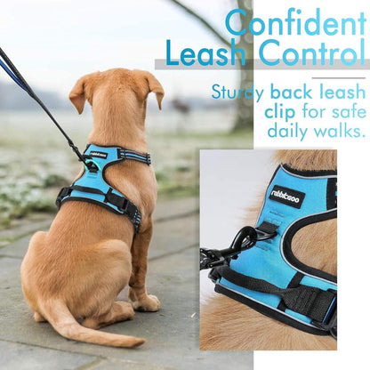 Rabbitgoo No Pull Dog Harness - Blue 