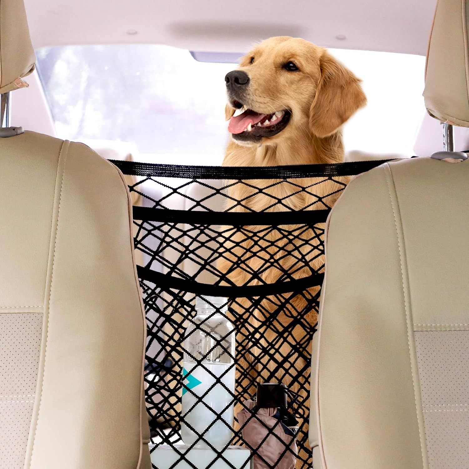 Rabbitgoo Dog Car Net Barrier