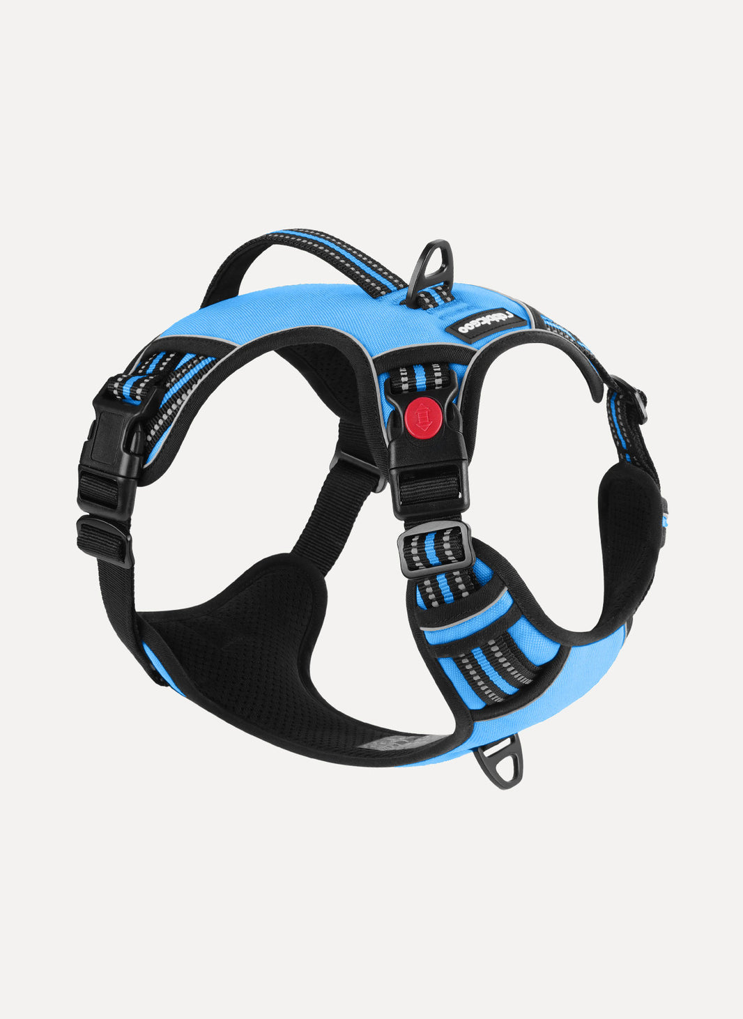 Uplift Pro Adjustable Dog Harness with Neck Buckle - Blue