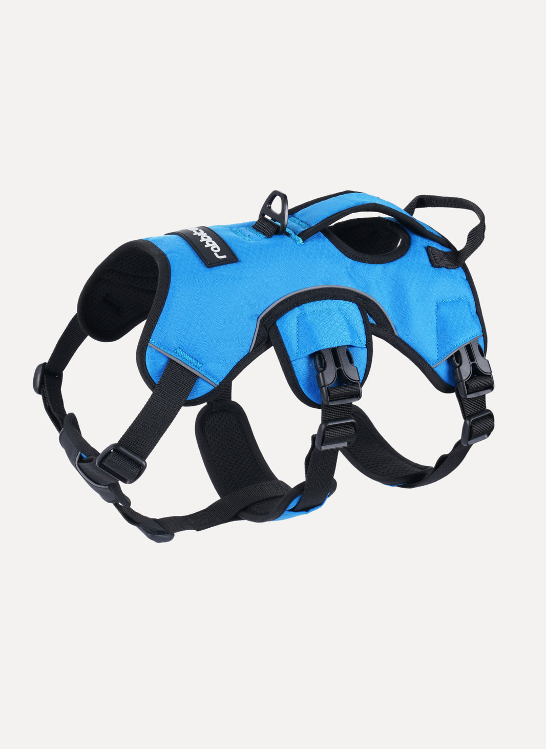 Rabbitgoo Large Dog Harness with Handle - Blue