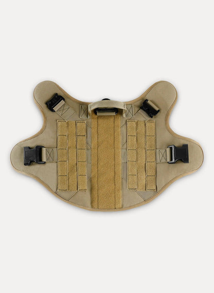 Tactical Dog Harness Vest with Handle - Tan 