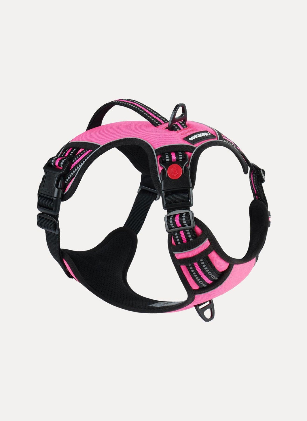 Uplift Pro Adjustable Dog Harness with Neck Buckle - Pink