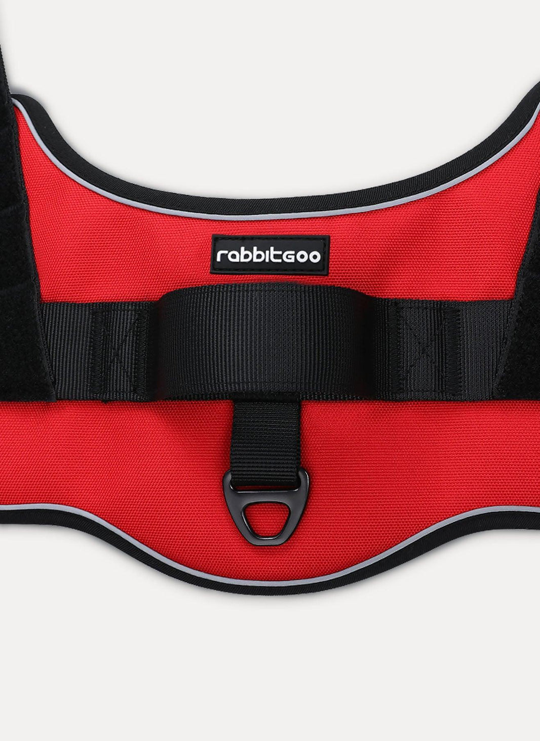 Easy Walk Dog Harness with One Easy-Fit Buckle - Red