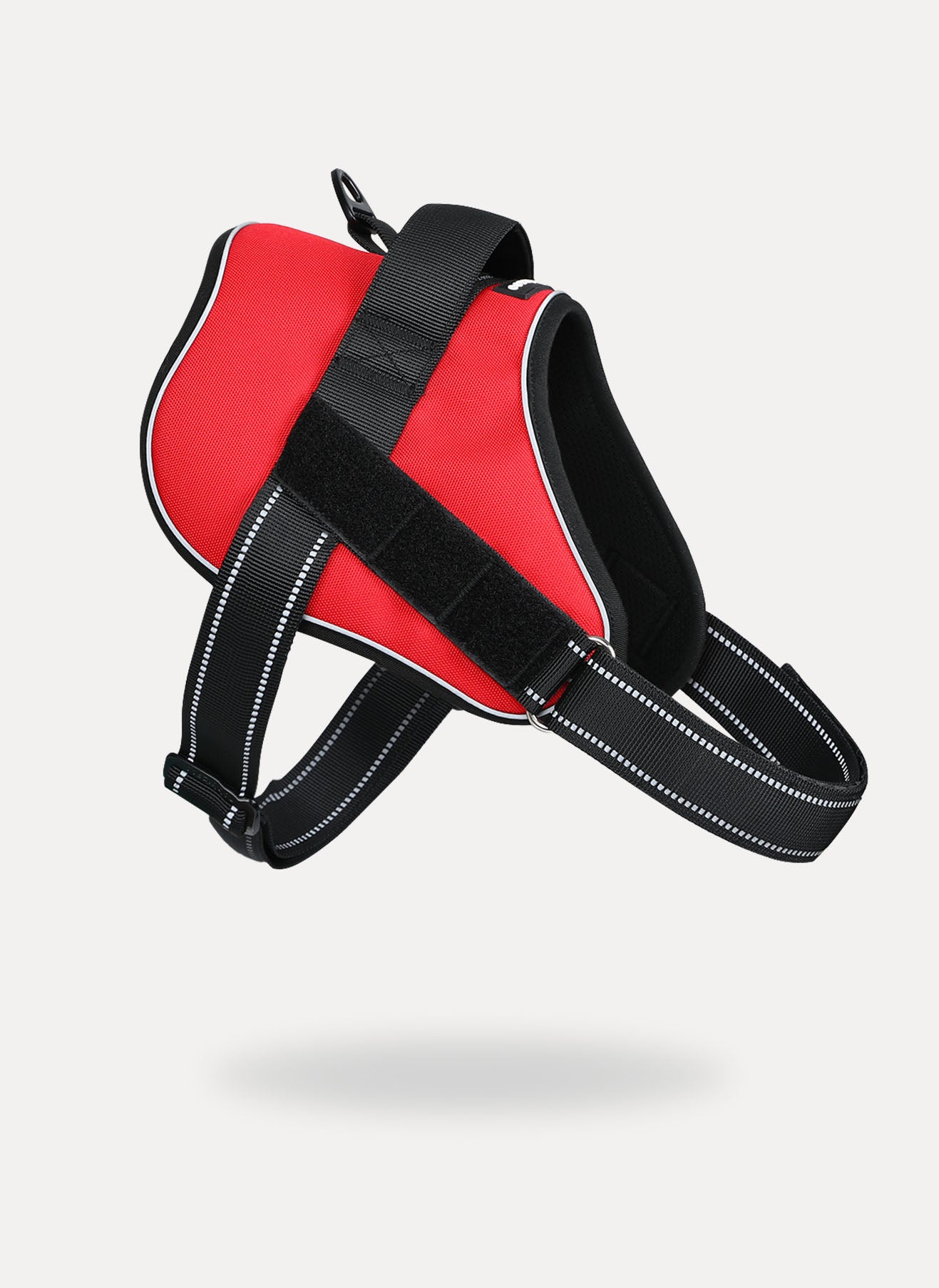 Easy Walk Dog Harness with One Easy-Fit Buckle - Red 