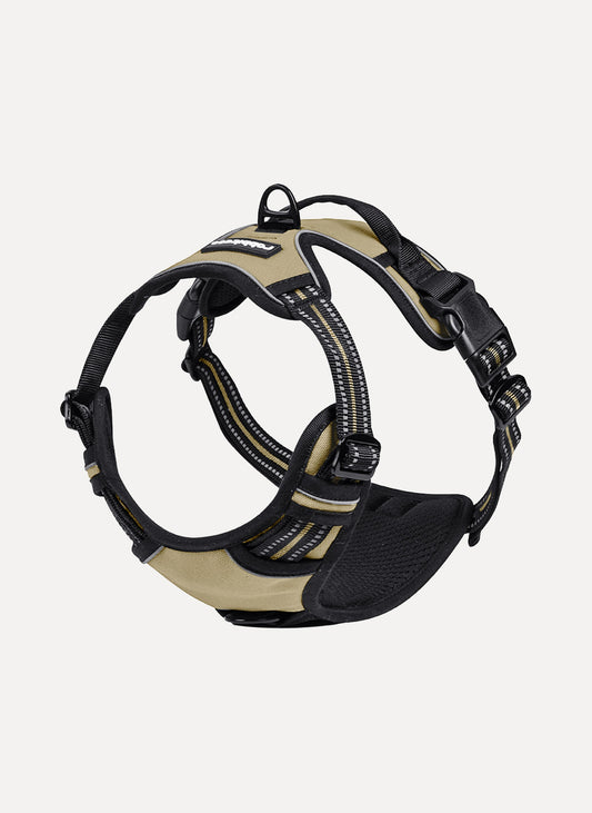 Classic Fit No Pull Dog Harness - Beige