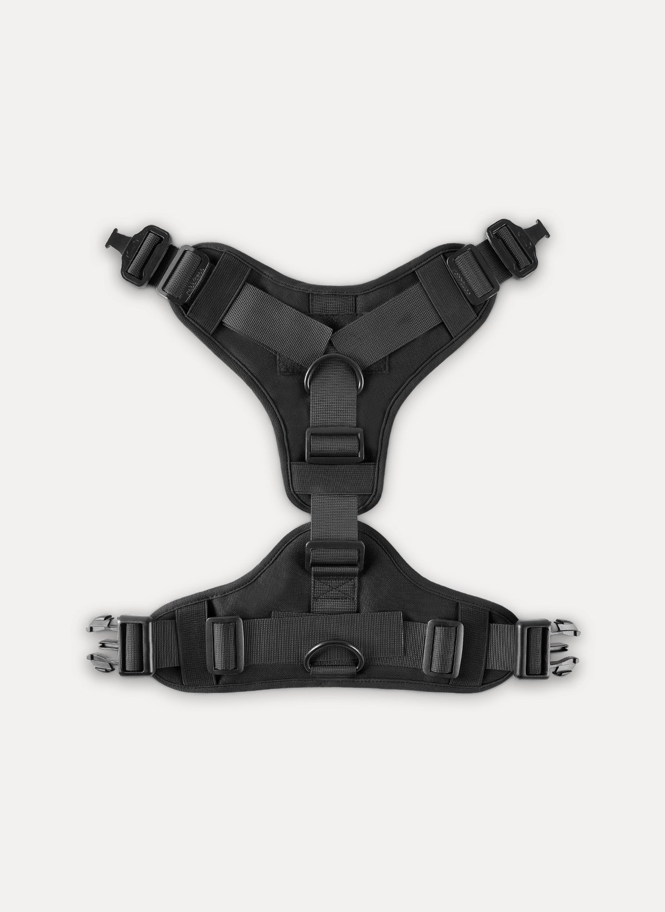 Tactical Dog Harness Vest with Handle - Black 