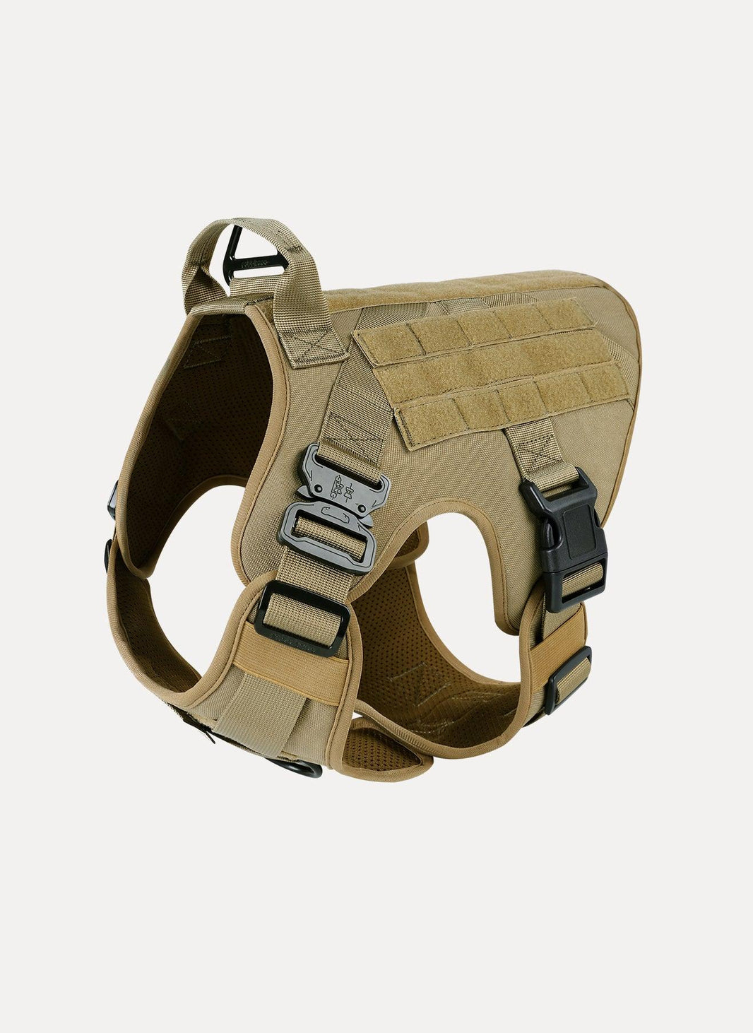 PAWTRENDER Mega Tactical Dog Harness - Tan 