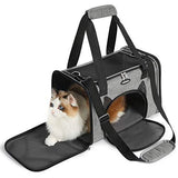 rabbitgoo grey Soft-Sided Travel Carrier for Small Pets