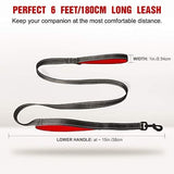 rabbitgoo Rabbitgoo Padded Traffic 2 Handles Dog Leash